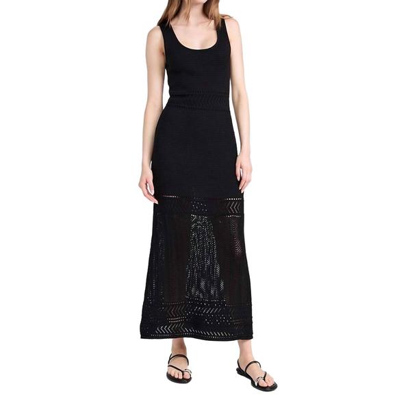 NEW Z SUPPLY tarelle maxi dress in black - Picture 3 of 7